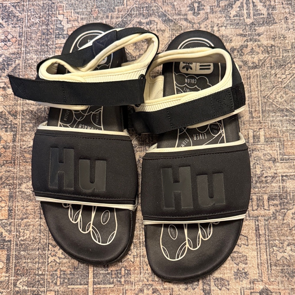 Unisex adidas x Pharrell HU slides